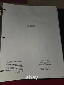Debbie Reynolds Personal Copy Script and Pressbook and Still set in Scrapbook
