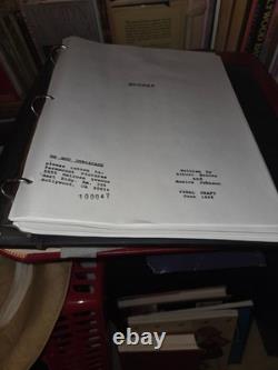 Debbie Reynolds Personal Copy Script and Pressbook and Still set in Scrapbook
