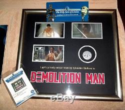 Demolition Man (sylvester Stallone) Light Up Body Sensor & Press Pack