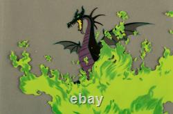 Disney's Sleeping Beauty Original Production Cel Of Maleficent As Dragon