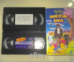 Disneys Song Of The South Movie With Two Formats Vhs For USA And Vhs Uk Pal