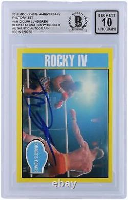 Dolph Lundgren Rocky Trading Card Item#12920442