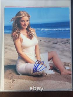 Drew Barrymore 8x10 Original Autograph Photo withCOA Authentic Movie Memorabilia