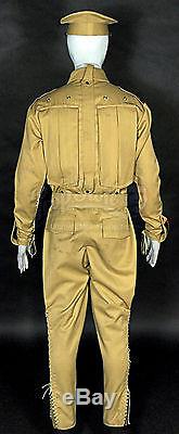 Dune House Atreides Desert Officer Uniform & Cap Original Movie Costume Prop