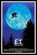 E. T. CineMasterpieces RARE BIKE MOON ORIGINAL MOVIE POSTER 1982 ET