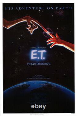 E. T. The Extra-terrestrial (1982) Original One-sheet Rolled Rare Moon Style