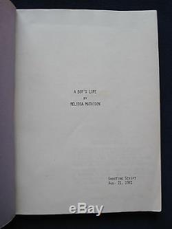 E. T. The Extraterrestrial Original Film Script Steven Spielberg Rare