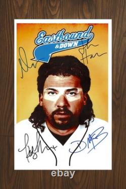 EASTBOUND & DOWN Signed Movie Poster 11x17 with COA Authentic Memorabilia