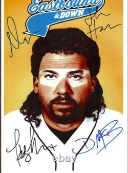 EASTBOUND & DOWN Signed Movie Poster 11x17 with COA Authentic Memorabilia