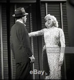 EDIE ADAMS Worn on The Frank Sinatra Show Vintage 50's Custom Tape Lace Dress