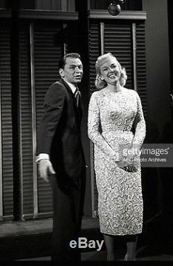 EDIE ADAMS Worn on The Frank Sinatra Show Vintage 50's Custom Tape Lace Dress