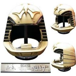 EFX Battlestar Galactica Viper Pilot Helmet Prop Replica Dual Signature Sealed