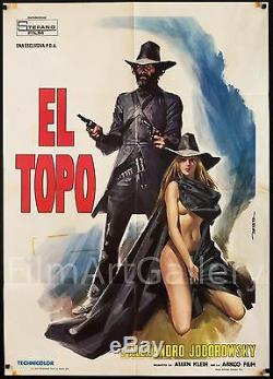 EL TOPO 1973 Alejandro Jodorowsky Italian 39x55 poster style A filmartgallery