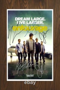 ENTOURAGE Signed Movie Poster 11x17 with COA Authentic Memorabilia