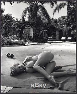 EROTIC 1953 Original Photo MARILYN MONROE Shows Her ASSets by ANDRE de DIENES