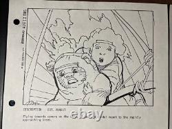 EWOKS THE BATTLE FOR ENDOR Star Wars Storyboards movie props George Lucas x1