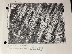 EWOKS THE BATTLE FOR ENDOR Star Wars Storyboards movie props George Lucas x1