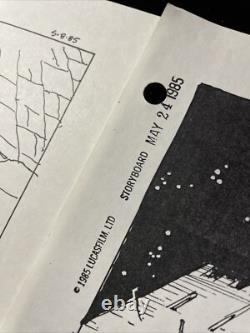 EWOKS THE BATTLE FOR ENDOR Star Wars Storyboards movie props George Lucas x1