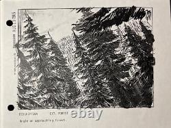 EWOKS THE BATTLE FOR ENDOR Star Wars Storyboards movie props George Lucas x1
