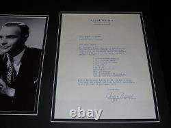 Edgar Bergen 16x20 Framed ORIGINAL Potato Salad Recipe & Photo Display