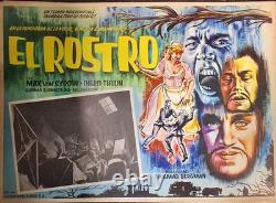 El Rostro Original Movie Poster Ingmar Bergman, Max von Sydow, Ingrid Thulin