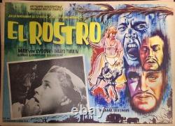 El Rostro Original Movie Poster Ingmar Bergman, Max von Sydow, Ingrid Thulin