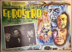 El Rostro Original Movie Poster Ingmar Bergman, Max von Sydow, Ingrid Thulin