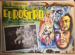 El Rostro Original Movie Poster Ingmar Bergman, Max von Sydow, Ingrid Thulin