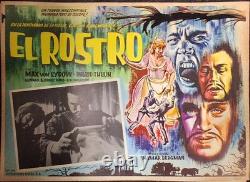 El Rostro Original Movie Poster Ingmar Bergman, Max von Sydow, Ingrid Thulin