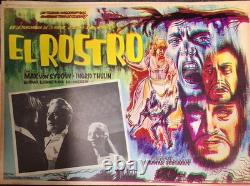 El Rostro Original Movie Poster Ingmar Bergman, Max von Sydow, Ingrid Thulin