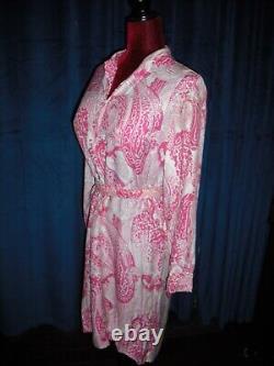 Elizabeth Montgomery Owned & Worn 1970's Knit Mini-Dress Bewitched Era Costumer