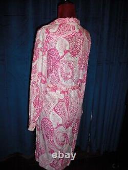 Elizabeth Montgomery Owned & Worn 1970's Knit Mini-Dress Bewitched Era Costumer