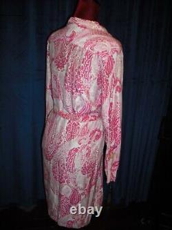 Elizabeth Montgomery Owned & Worn 1970's Knit Mini-Dress Bewitched Era Costumer