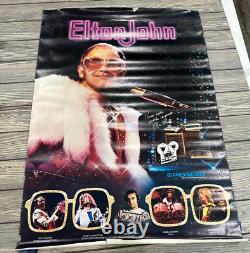 Elton John 1975 Promo Pioneer Electronics Poster