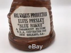 Elvis Presley Blue Hawaii Tiki Bob Mug Paramount Pictures Movie Memorabilia 1961