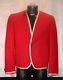 Elvis Presley Original red Cashmere Bollero Jacket withOff White Cord trim 1963