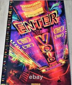 Enter the Void One Sheet Folded Movie Poster 2741 2009 Gaspar Noe