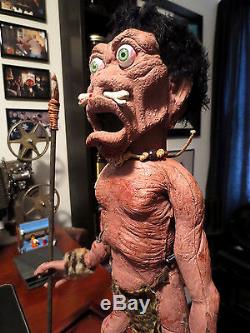 Evil Bong Ooga Booga Movie Prop Stunt Puppet Full Moon CHARLES BAND SIGNED