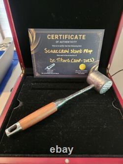 Extremely Rare DC Universe Titans Original Screen Used Scarecrow Kill Stunt Prop