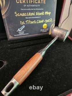 Extremely Rare DC Universe Titans Original Screen Used Scarecrow Kill Stunt Prop