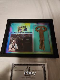 Extremely Rare! Suicide Squad Original Production Used Prison Key Movie Prop