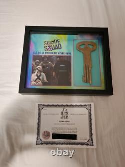 Extremely Rare! Suicide Squad Original Production Used Prison Key Movie Prop