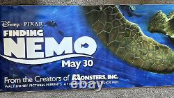 FINDING NEMO Original Theater Issued (12' X 2.5') Vinyl Banner 2003 RARE