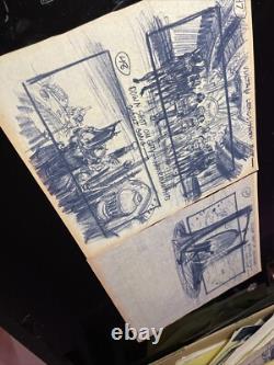 FLASH GORDON MOVIE props STORYBOARDS 1980 Sci-fi production art CREDITS! X1
