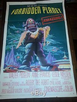 Forbidden Planet Original Movie Poster