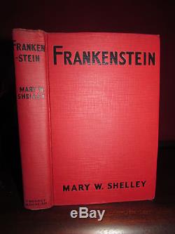 FRANKENSTEIN Mary Shelley PHOTOPLAY ED 1931 with ORIGINAL Dust Jacket Horror HCDJ