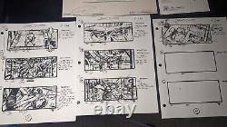 FREDDY VS. JASON Movie Props Art Production Art Storyboards lot HORROR MOVIES X1