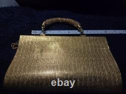 Farrah Fawcett Owned/Worn Copper/silver Purse from Stylist Sydney Guilaroff