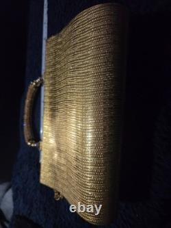 Farrah Fawcett Owned/Worn Copper/silver Purse from Stylist Sydney Guilaroff Farrah Fawcett Owned/Worn Copper/silver Purse from Stylist Sydney Guilaroff