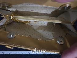 Farrah Fawcett Owned/Worn Copper/silver Purse from Stylist Sydney Guilaroff